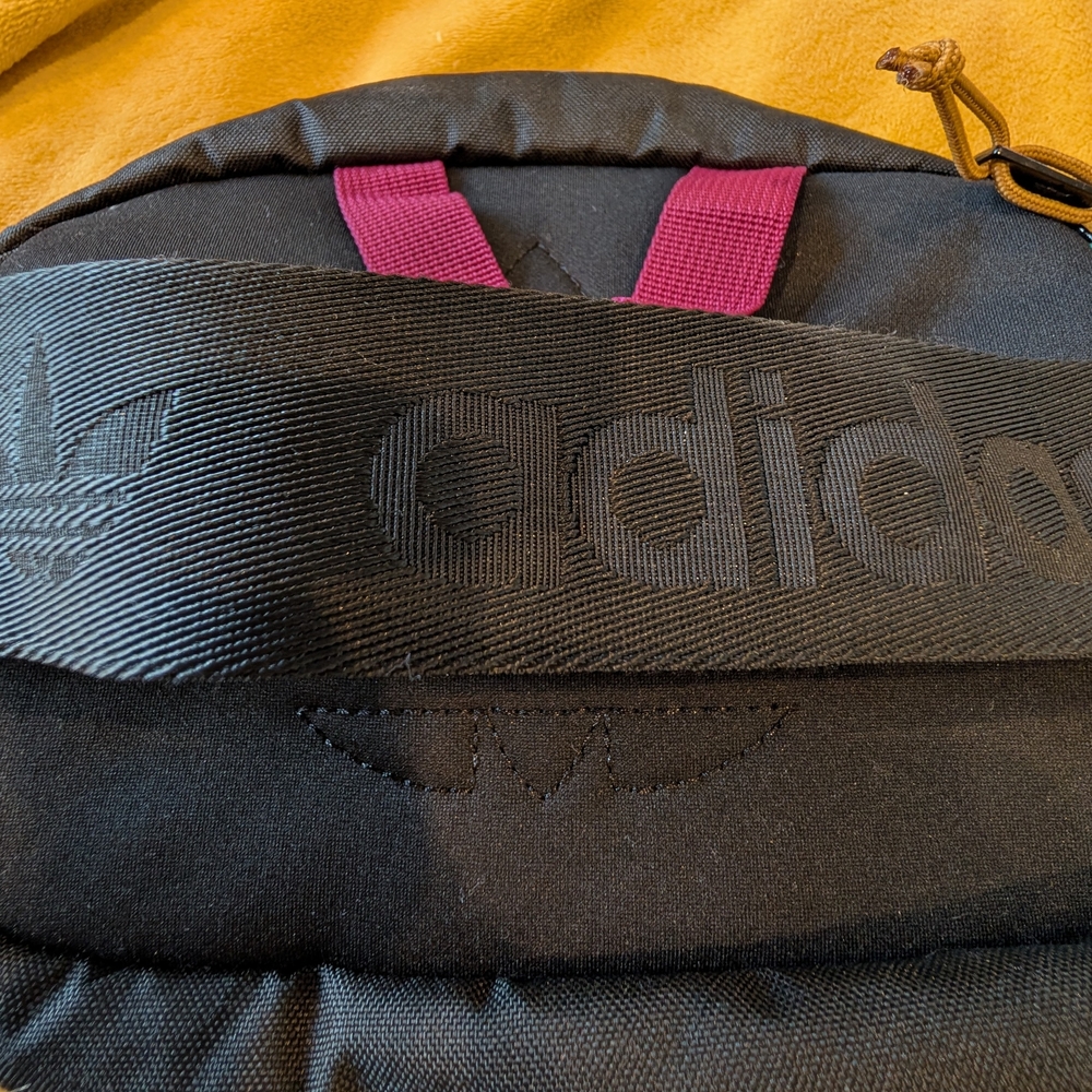 Adidas Black Waist Bag - Picture 5 of 5